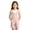 00##-Light Pink69, variant on Kiijoy Girl Checkered Overalls Shorts Summer Casual Gingham Sleeveless Romper, Sizes 10-11