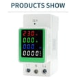 thumbnail image 2 of AC80-270V 110V 220V 100A Voltage Current KWH Electric Energy Monitor Meter VOLT AMP Voltmeter Ammete, 2 of 5