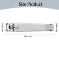 thumbnail image 2 of Large Round Nail Clipper Blue - Nail Clipper Stainless Fingernail Clipper Set with Nail File Manicure Kit Fingernail Tools, Nail Clippers, Nail Clippers, Easter, St. Patrick'S Day, Valentine'S Day,, 2 of 8