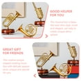thumbnail image 4 of 1pc Trumpet Shaped Creative Rotating Musical Box Desktop Decorative Melody Box, 4 of 8