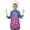 Cartoon Unicorn Pattern, variant on Cartoon Unicorn Pattern Kids Aprons for Girls and Boys,Adjustable Neck Strap Toddler Aprons for Kids Cooking Baking