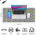 thumbnail image 5 of Long Mouse Pads for Desk,Colorful Cow Checker Pattern Desk Mats on Top Of Desks, Desk Mouse Pad Extra Large with 3mm Non-Slip Base and Stitched Edge for Gaming,Office,Work,Home 35.4"x15.7", 5 of 6