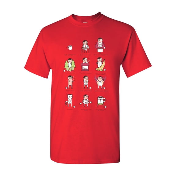 Randy Otter One More Cup DT Adult T-Shirt Tee