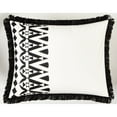 thumbnail image 4 of Nanshing Susan 5-Piece Contemporary Black & White Comforter Set, King, 4 of 4
