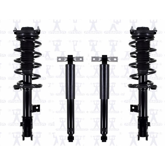 Front Complete Struts & Rear Shock Absorber Fits 2015-2018 Kia Sedona
