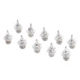 thumbnail image 4 of Baohd 10x Outdoor Carbon Steel Track Spikes Replacement Silver Small 13.8mm, 4 of 7