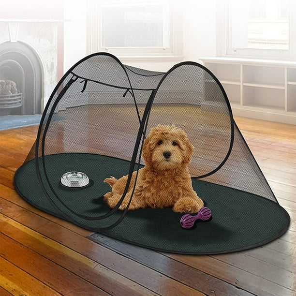 Cameland Dog Foldable Outdoor Transparent Pet Tent Can Accommodate Portable Outdoor Pet Mosquito Net tent Dog Travel Outdoor Pet Cage Garden Camping Travel Pet Walmart