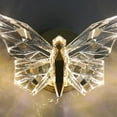 thumbnail image 3 of Nordic Modern Butterfly Wall Lamp Indoor Lighting Fixture Living Bedroom Bedside Hotel TV Home Decoration Wall Light Sconces, 3 of 9