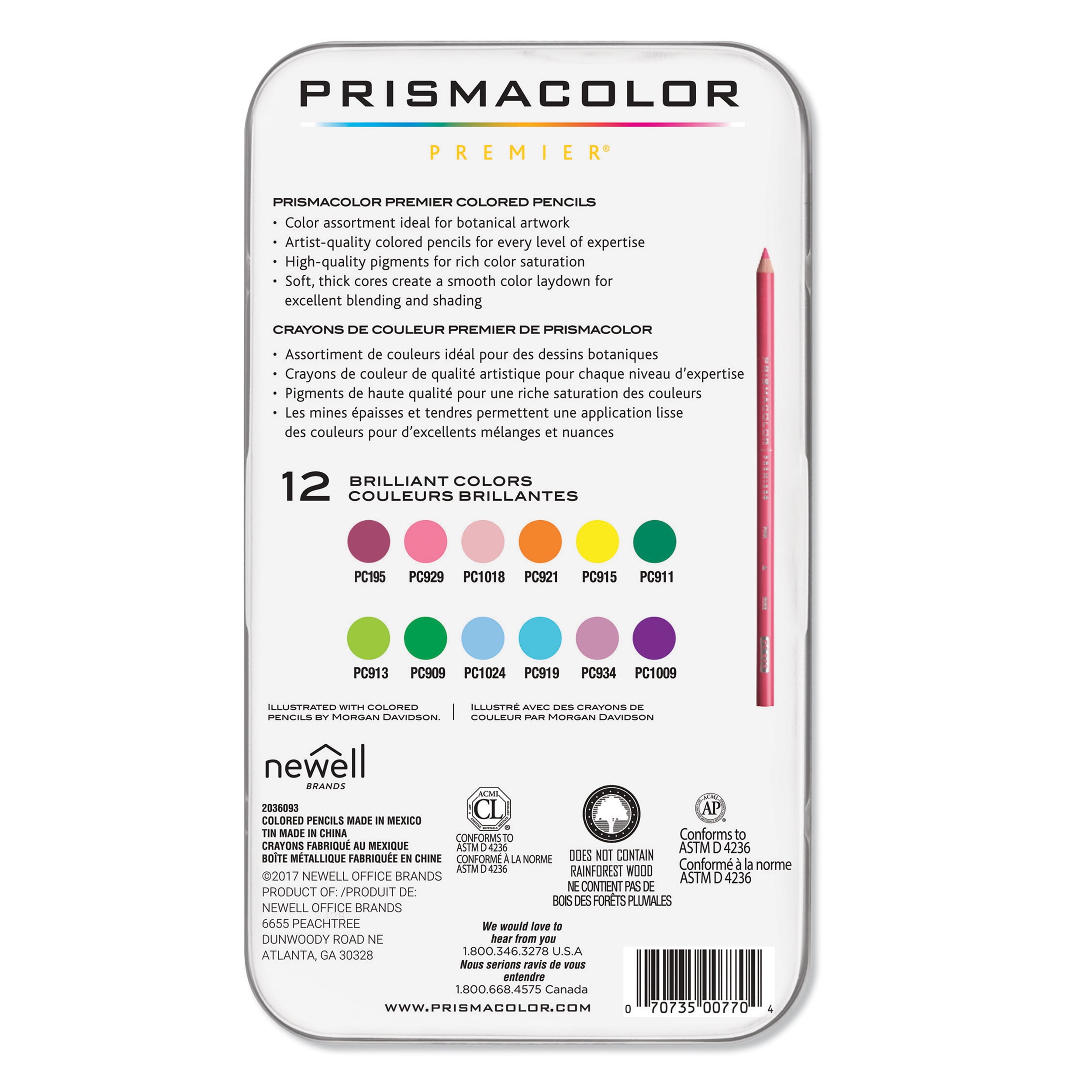 Prismacolor Premier Botanical Garden Colored Pencils, 6 Packs: 12 ct. (72 total)