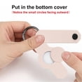 thumbnail image 2 of Funda Protectora Apple Airtags Llavero Silicona () Rosa, 2 of 9