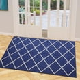 thumbnail image 7 of Buganda Indoor Door Mat, 24"x 36", Non Slip Low-Profile Entrance Rug Front Inside Doormats Dirt Trapper Entry Door Rugs for Entryway, Navy, 7 of 7