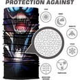 thumbnail image 3 of GFDYREE Motorcycle Face Mask Sun Dust Wind Protection Durable Tube Mask Seamless Skeleton Face Mask for Men Women, 3 of 7