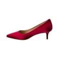 thumbnail image 2 of Theory Kitten Satin Pump, 36, Red, 2 of 4