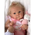 thumbnail image 4 of Muñeca Reborn OCSDOLL de vinilo realista para niña de 49 cm, 4 of 6
