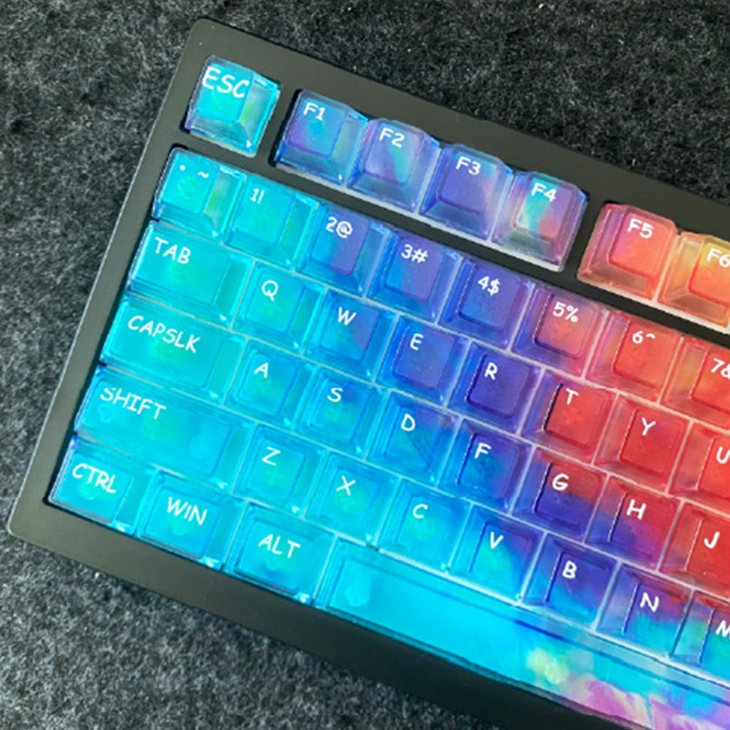 119pcs Replacement Keycaps OEM Height Design Multiple Theme for Mechanical Keyboards Premium PC Keycap Set