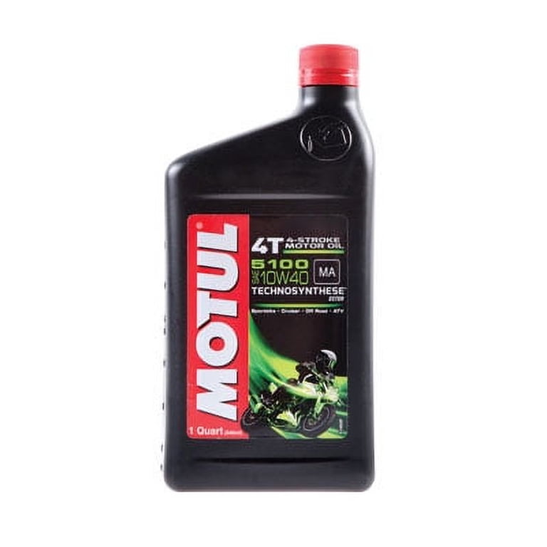 MOTUL 5100 4T Synthetic Blend Oil - 10W-40 - 1L 104066 - Walmart.com