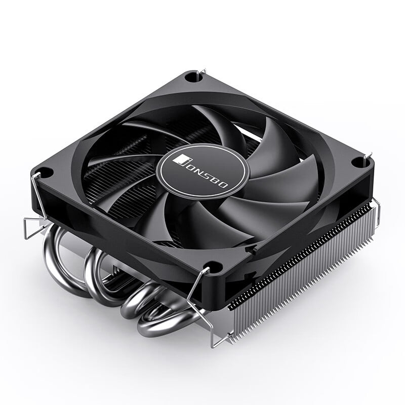 Jonsbo hp400s pressure profile CPU cooler 쿨러 4 heat pipes air cooling radiator quiet 90mm 4pin PWM fan ITX small case ITX cooler