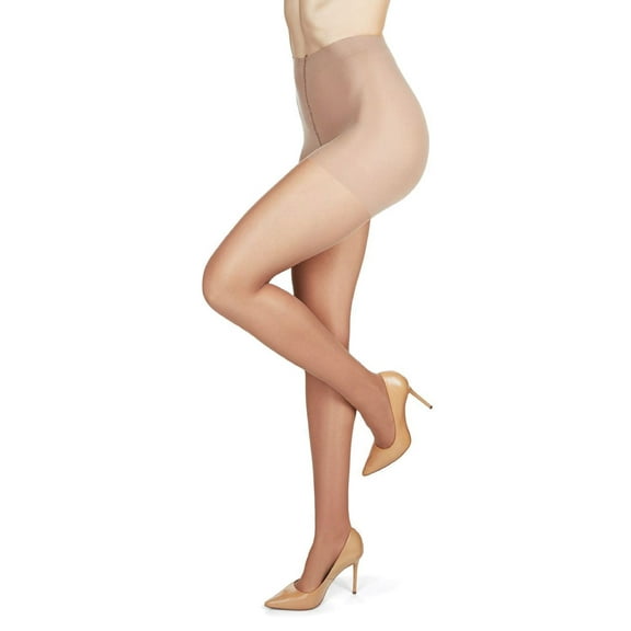 MeMoi Light Support Semi-Opaque Pantyhose - Womens - Female, Small, Honey