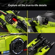 Le CS63 Hypercar Model Building Set, 1:16 Scale Model Car Kit for Adults, Build and Display Hybrid Race Car Replica for Home or Office Décor, Gift for Motorsport Fans, (1186PCS, A-Y26003)