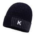 thumbnail image 1 of Gorro de algodón NQ Gorro de punto simple para hombre con forro polar, 1 of 4