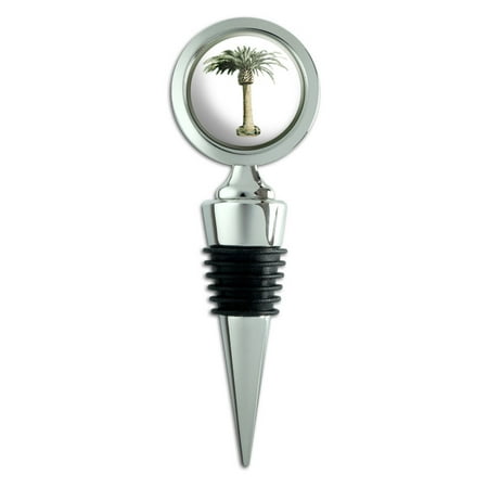 

Palm Tree Hawaii Luau Tropical Beach Wedding Shower Wine Bottle Stopper