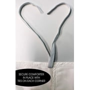 Double Brushed Microfiber Full/Queen Black