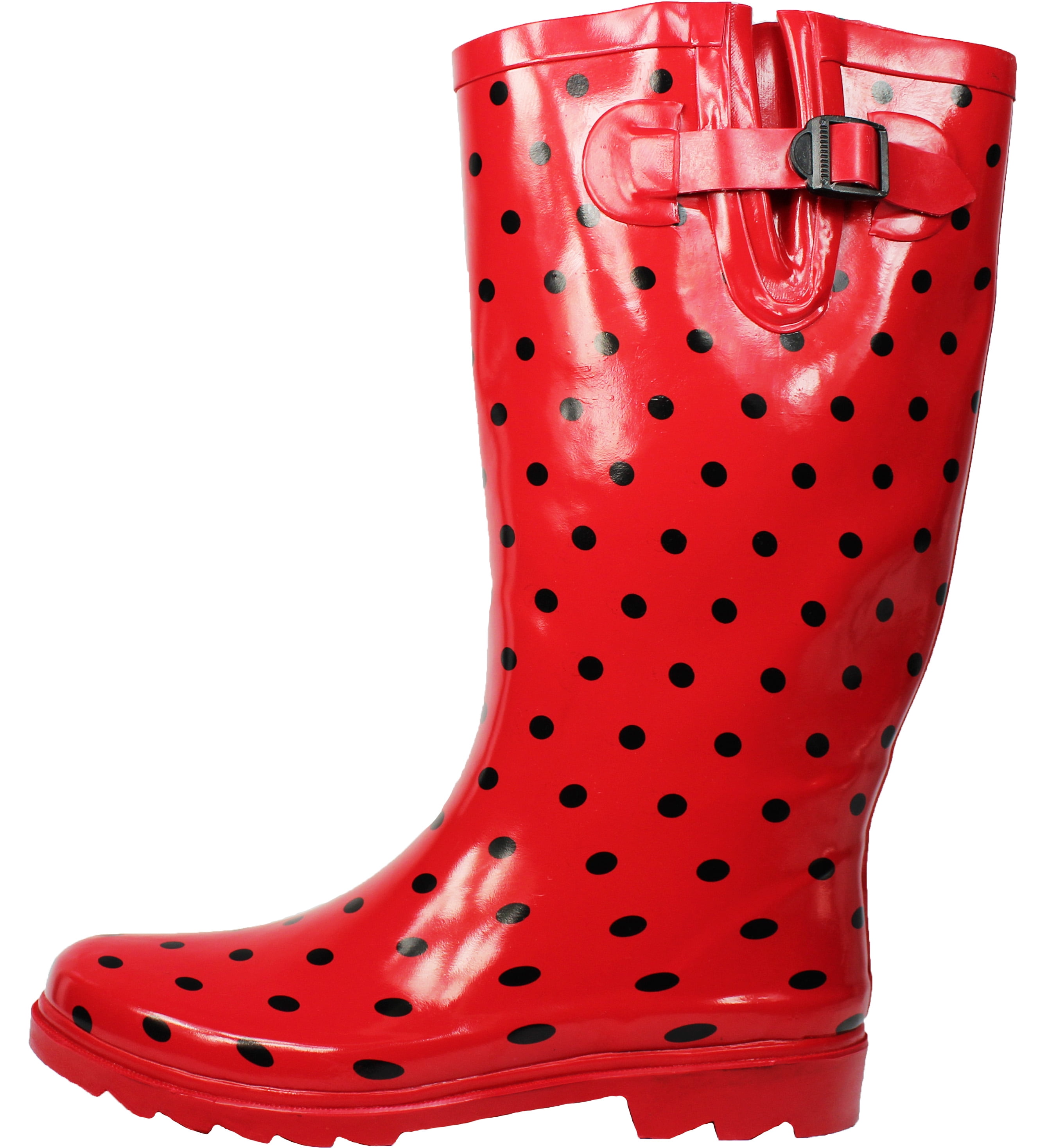 Tanleewa Waterproof Women Rain Boots AntiSlip Rain Shoes Rubber Boots