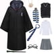 thumbnail image 2 of Túnica unisex de mago y brujería, capa, disfraz de terror, colegio de magia, Slytherin, Ravenclaw, disfraz de Halloween de estilo similar, 2 of 5