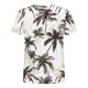 thumbnail image 5 of Camisetas de Manga Larga para Hombres Imprimir Fallow Cuello Redondo Camiseta, Moda Casual Manga Corta Mezcla de Algodón/Lino, 5 of 8
