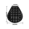 thumbnail image 2 of 3D Motorcycle Seat Pad Cushion Protective Seat Pad UK Mat Absorption Shock R2P0 NEW, 2 of 7