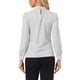 thumbnail image 3 of BLUSAS DE TRABAJO PARA MUJER INSPIRE CHIC Cuello de Lazo de Cuadros Manga Larga S Blanca Negra, 3 of 6