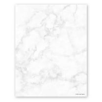 Marble Letterhead / 50 Sheets / 8.5" x 11" Trendy Marble Decorative Event Wedding Paper / All Occasion Decorative Stationery