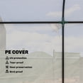 thumbnail image 4 of Outsunny Mini Greenhouse, Portable Garden Green House with PE Cover, White, 4 of 10