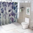 thumbnail image 7 of Orinice Ambesonne Marine Animal Shower Curtain, Shark Swim Horizontal Profile Powerful Dangerous Wildlife Cloth Fabric Bathroom Decoration Set with Hooks, 69x72, 7 of 7
