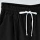 thumbnail image 4 of Puntoco pantalones cortos de verano para mujer pantalones cortos estampados ajustados de cintura alta con bolsillo, pantalones cortos deportivos elásticos, 4 of 6