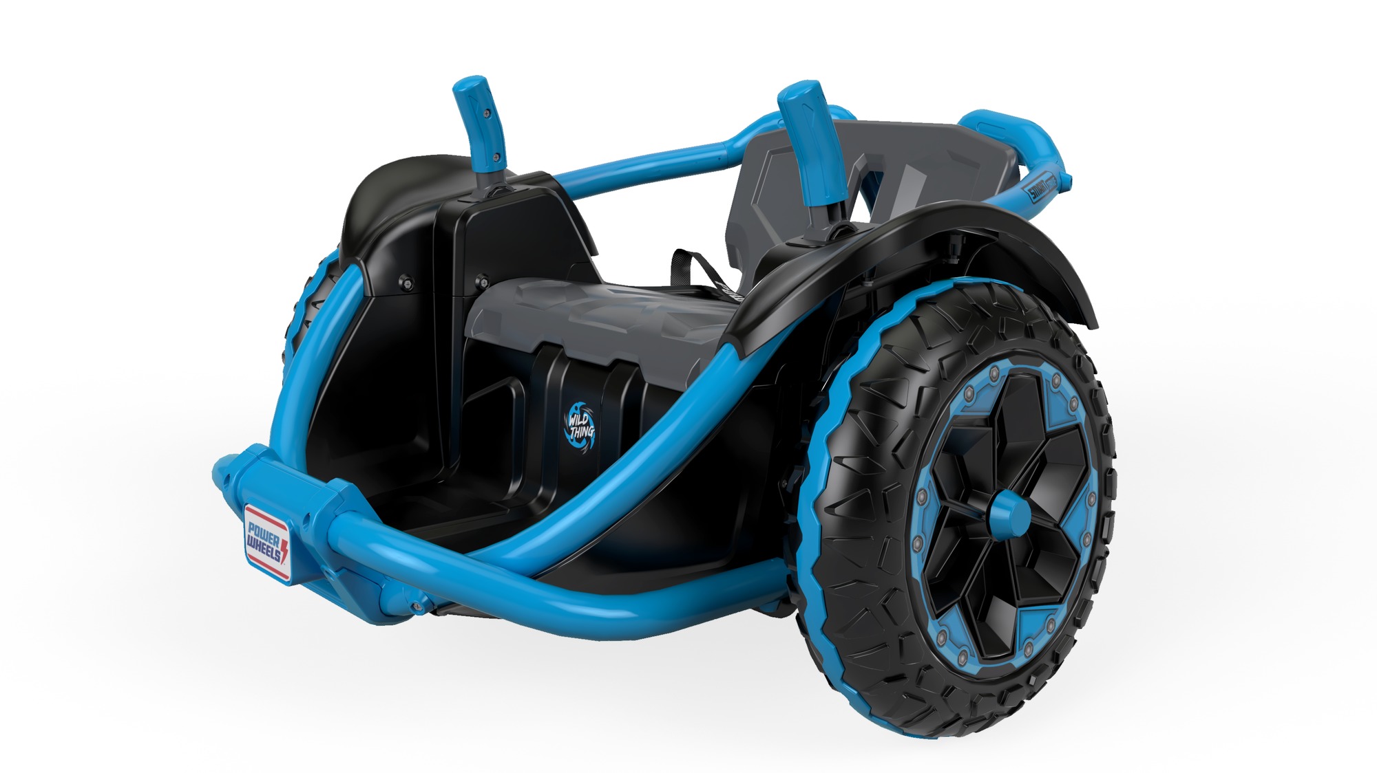 Power Wheels Wild Thing 360 Spinning Ride-On Vehicle, Blue, 12V - image 4 of 10