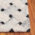 thumbnail image 4 of SAFAVIEH Genre Roza Geometric Area Rug, Gray/Brown, 6' x 6' Square, 4 of 8