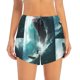 thumbnail image 2 of Balery Surfing Shark Pantalones cortos deportivos para mujer con forro y dos bolsillos, elásticos, para entrenamiento, gimnasio, yoga-Small, 2 of 7