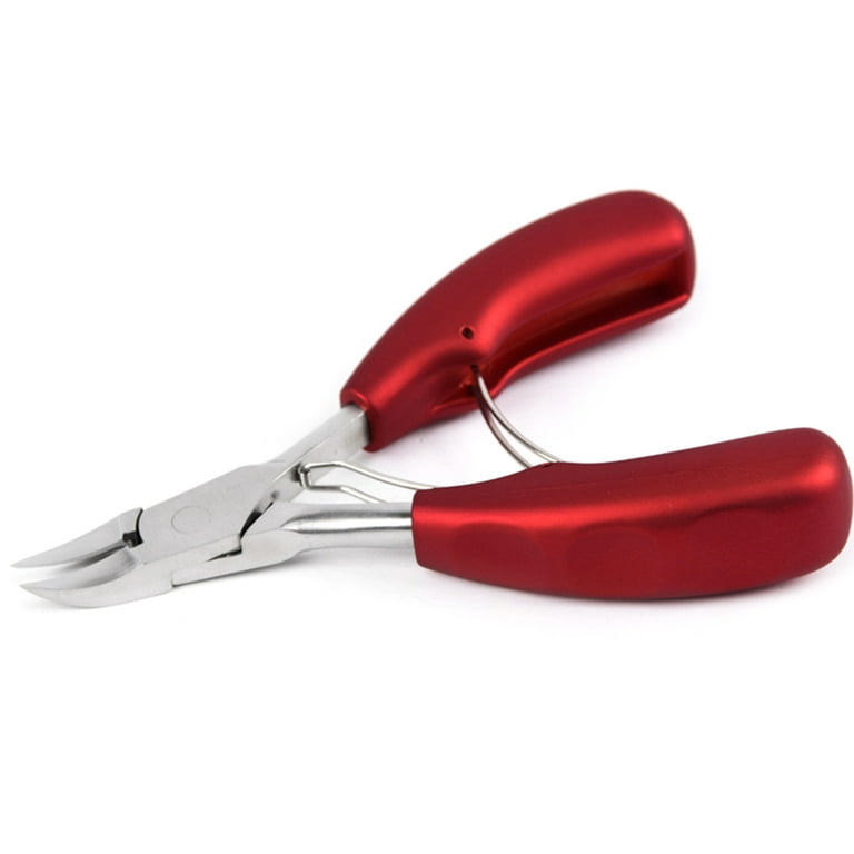 Thick Toenail Trimmer Clipper Stainless Steel Professional Nail Pliers  Ingrown Toenail Clippers Wide Jaw Nail Clippers Manicure Correction Tools  Foot Care For Men Women (red) - Temu