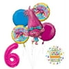 NEW TROLLS POPPY 6th Birthday Party Supplies And Balloon Bouquet Decorations