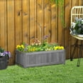 thumbnail image 2 of Outsunny Foldable Raised Garden Bed Elevated Planter Box for Vegetables, 2 of 9