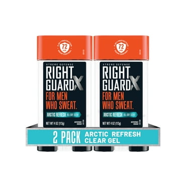 Right Guard Xtreme Defense Antiperspirant & Deodorant Gel for Men, Arctic Refresh, 4 oz. (2 Ct.)