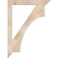 thumbnail image 3 of Ekena Millwork 3 1/2"W x 34"D x 46"H Westlake Traditional Smooth Bracket, Douglas Fir, 3 of 4