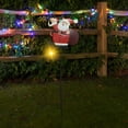 thumbnail image 4 of DAMAI Solar Garden Light in The Shape of Santa Claus, IP65 Christmas Solar Kettle Lights with LED Light, Vintage Waterproof Outdoor Lantern Xmas Yard Decor Lamp for Pathway Patio, 4 of 9