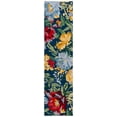 thumbnail image 2 of Safavieh Easy Care Aisling Floral Runner Rug, Navy/Red, 2'3" x 9', 2 of 10