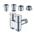 thumbnail image 4 of G1/2 Thread Filling Valve Water Basin Sprayer Bathtub Angle Stop Valve House Connection 3Through Angle Stop Valve with 3 Spout, 4 of 6