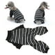 thumbnail image 5 of Pijamas Para Perros A Rayas, Cálidos, Cómodos, Elásticos, 4 Patas, Ropa Para Mascotas, Gatos Durmiendo, 5 of 7