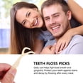 thumbnail image 3 of EeaseCA 1 x Set of 12pcs Dental Floss Sticks Plastic Floss Sticks Teeth Cleaning Tools, 3 of 7