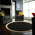 thumbnail image 1 of Aizza Trends Handmade Hand Crafted Eco -Frendly Jute Floor Area Rug-Floor Carpet Rug-Floor Runner Rug-Center Table Carpet Rug-Bed Side Runner Rug-Make in India-5 x 5 Feet Round ( 150 cm x 150 cm ), 1 of 5