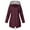 Wine, variant on Womens Coats Outerwear Winter Women Solid Rain Jacket Outdoor Hooded Raincoat Windproof Top